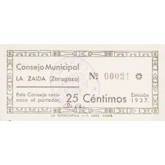 25 Céntimos La Zaida