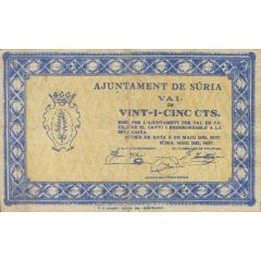 25 Céntimos Súria