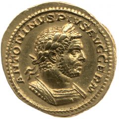 Aureus - Caracalla P M TR P XX COS IIII P P