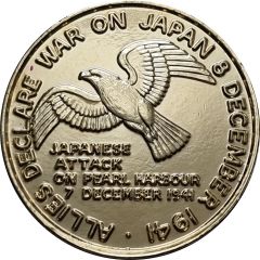 Medal - Allies Declare War on Japan 8th December 1941