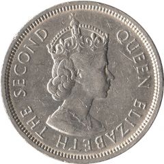 1 Dollar - Elizabeth II 1st portrait