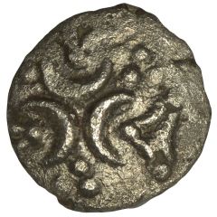 Silver ½ Unit Three Crescents