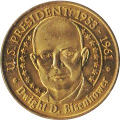 Token - The Sunoco Presidential Coin Series 9 - Dwight D. Eisenhower