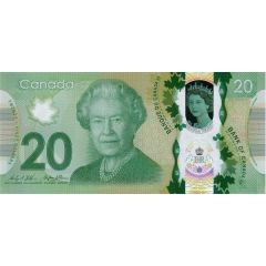 20 Dollars Queen Elizabeth II