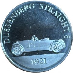 Franklin Mint - Collection of Antique Car Coins - Series 2 Duesenberg Straight 8