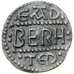 Penny - Eadberht with king Offa