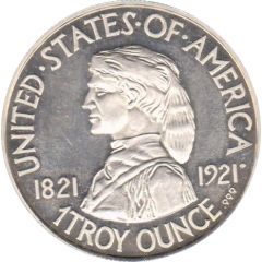 1 oz Silver Missouri Centennial