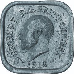 1 Penny - George V Kookaburra Pattern - Type 4a