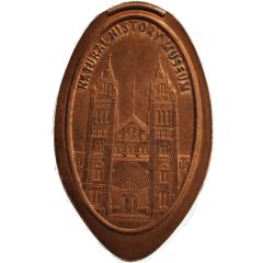 Elongated Coin - Natural History Museum