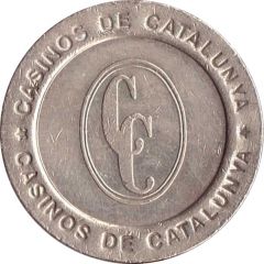 25 Pesetas - Casinos de Cataluña