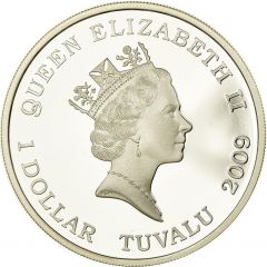 1 Dollar - Elizabeth II Berlin Wall