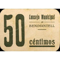 50 Céntimos Benimantell