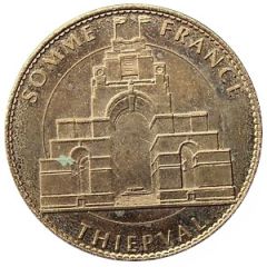 Token - Arthus Bertrand - Trésors de France Thiepval Memorial