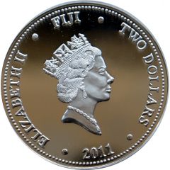 2 Dollars - Elizabeth II Pacific Swordfish, Silver Bullion
