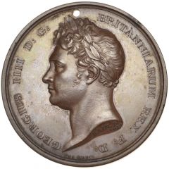 Medal - George IV Royal Visit, W. Bain, bronze