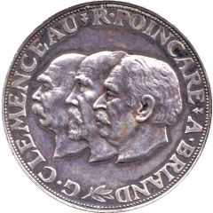Essai de 20 francs Clémenceau-Poincaré-Briand