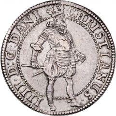 2 `Dicke` Krone - Christian IV closed crown