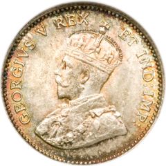 5 Cents - George V w/o DEI GRATIA
