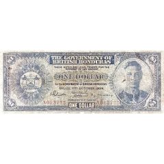 1 Dollar - George VI Blue