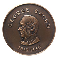 Medal - George Brown Type 1