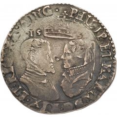 1 Shilling - Philip and Mary