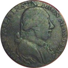 1/2 Penny Warwickshire - Wilkinson / Camac Kyan and Camac