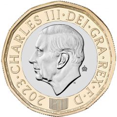 1 Pound - Charles III Bees