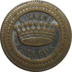 20 Centimes - A. Barme and ses fils