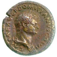 Sestertius - Domitian S C, Spes