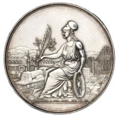 Award - Victoria International Electric Exhibition, silver