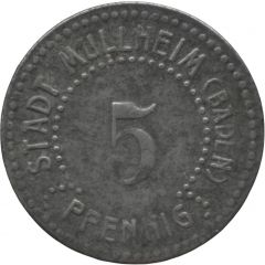 5 Pfennig - Müllheim