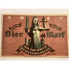 4 Mark Liga zum Schutze der Deutschen Kultur
