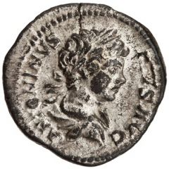 Denarius - Caracalla VOT SVSC DEC PON TR P V COS
