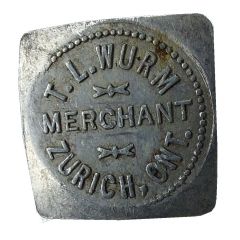 5 Cents - T.L. Wurm Zurich, Ontario