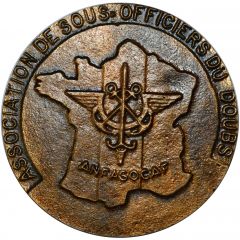 médaille Association de sous officiers du Doubs