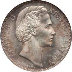 1 Vereinsthaler - Louis II `Siegestaler`