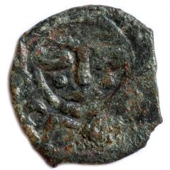 Pul `Sun-face type` - Toqta, with tamgha of Noghay Solkhat mint