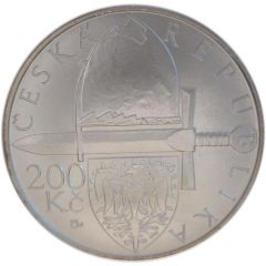 200 Korun End of Přemyslid Dynasty